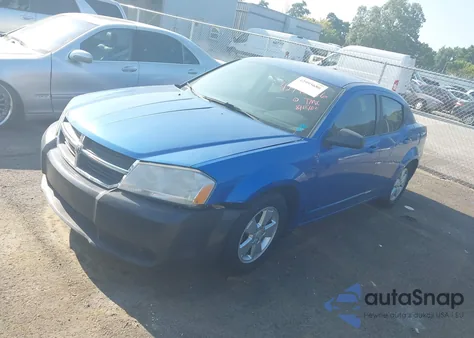 2008 Dodge Avenger Sxt из США, поврежденный, VIN 1B3LC56K98N172392